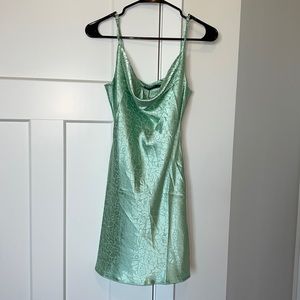 Mini scoop neck slip dress from Nasty Gal